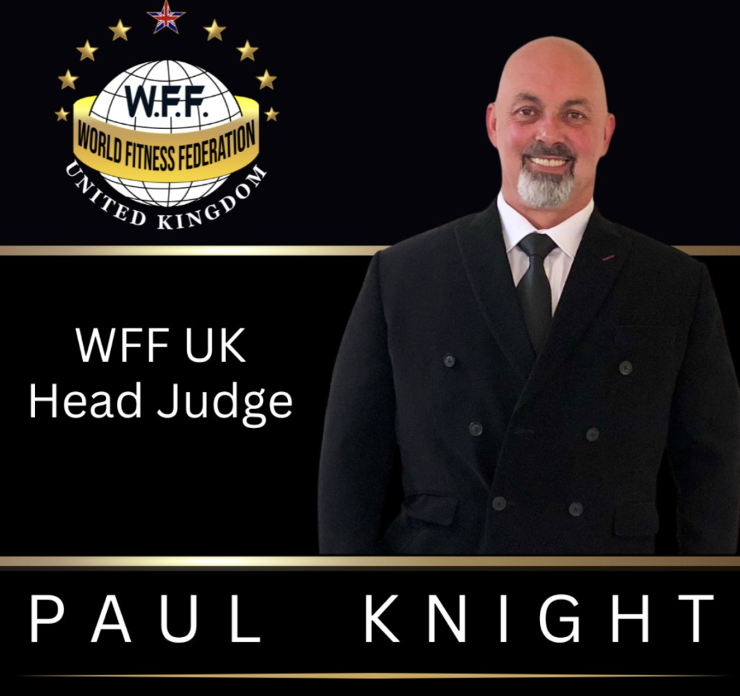 WFF UK announce Paul Knight as Head Judge - Frontdouble