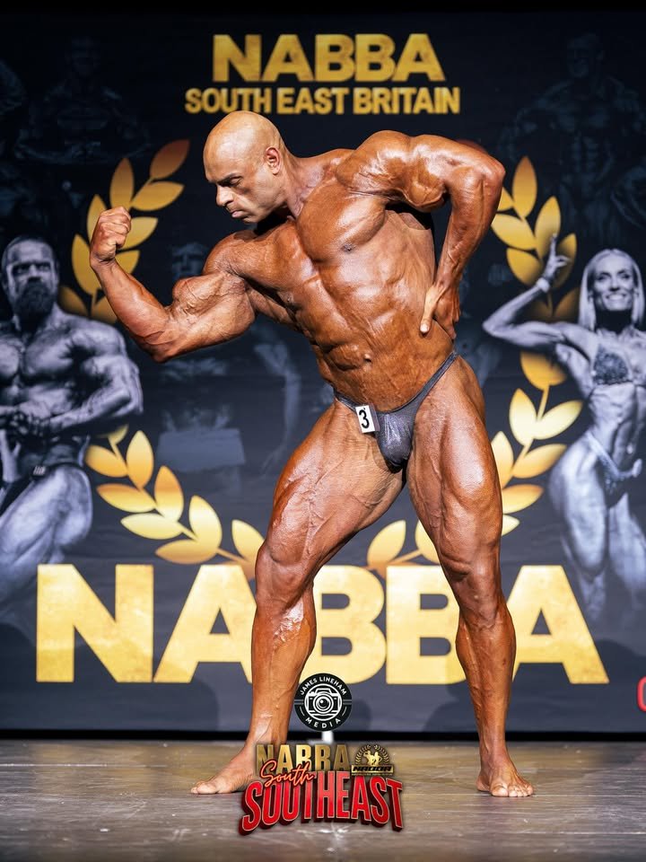 NABBA Pro Jim Georgiou south east overall winner