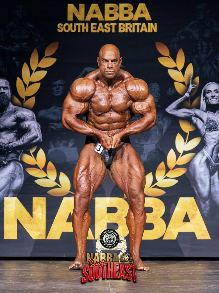 NABBA Pro Jim Georgiou wins NABBA South East