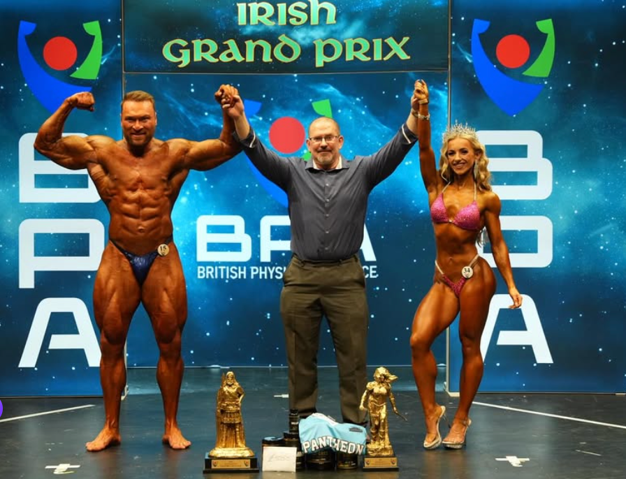 Rebecca Hansen and Fionntan O'Neil BPA Irish Grand Prix overall