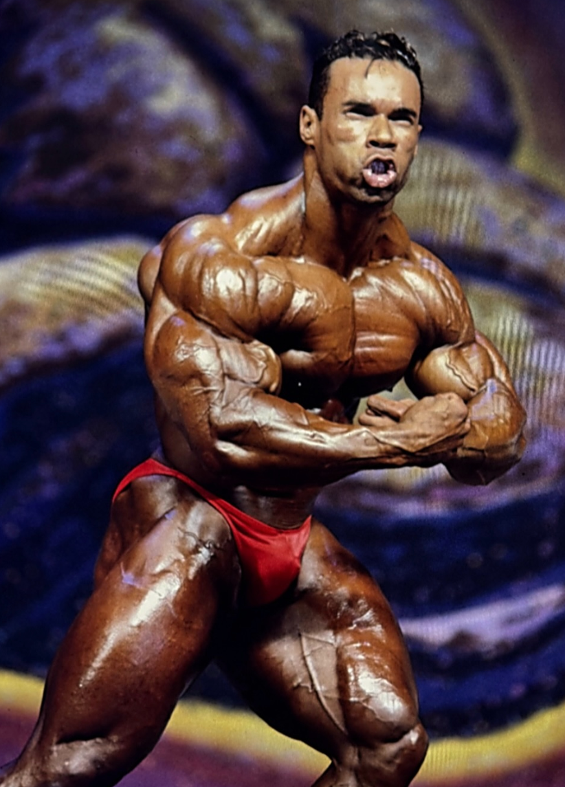 Kevin Levrone's iconic pose