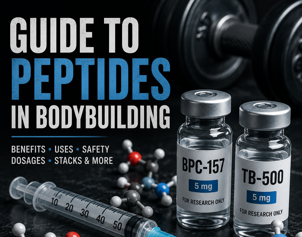 Guide to peptides in bodybuilding