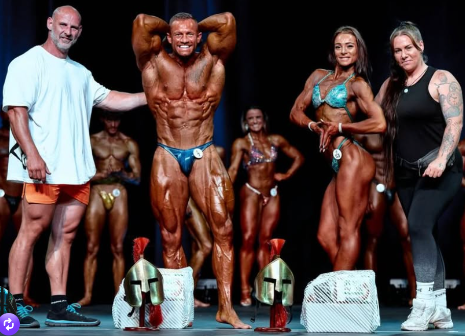 IBFA South West 2026 overall winners Guy Harding and Louise Barriball