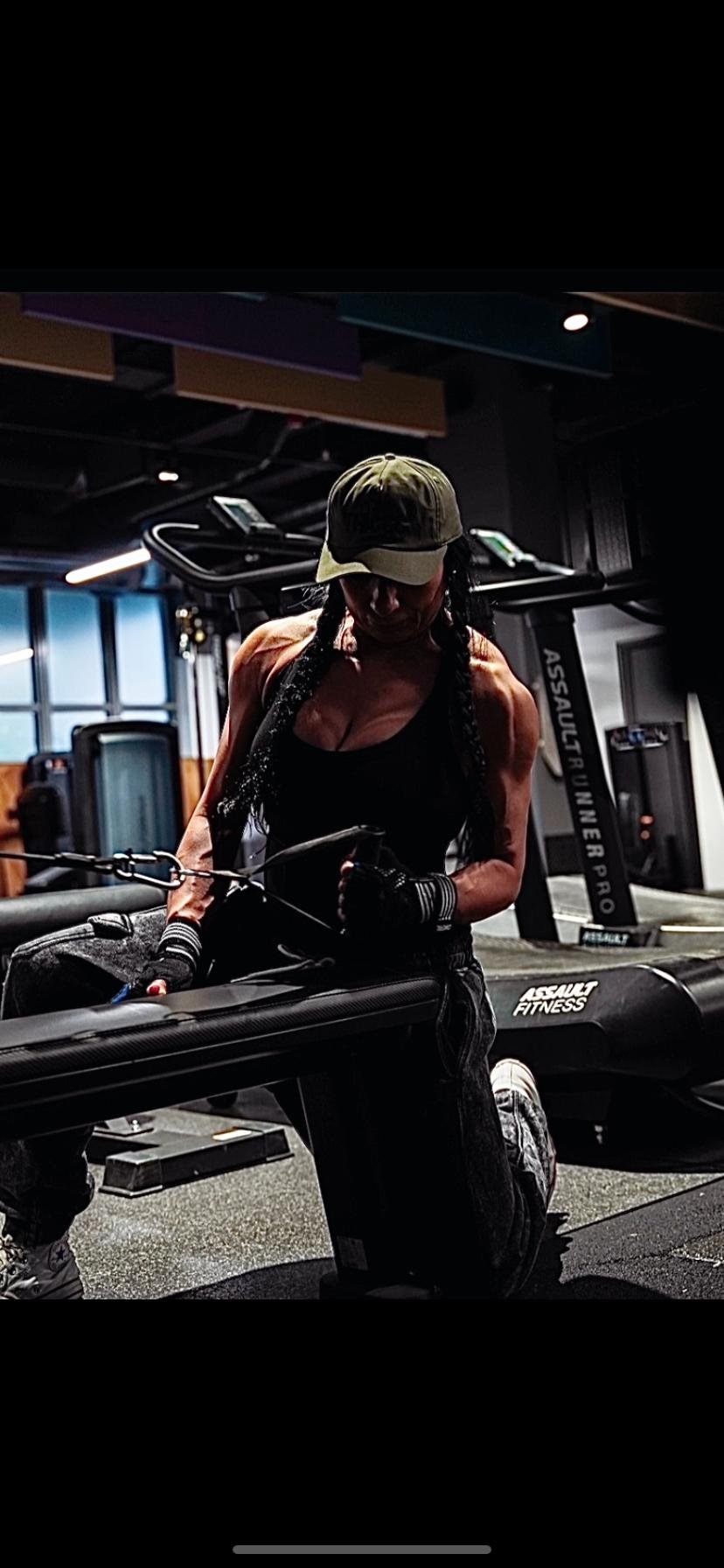 Masters Bikini Pro Sibel Osman training