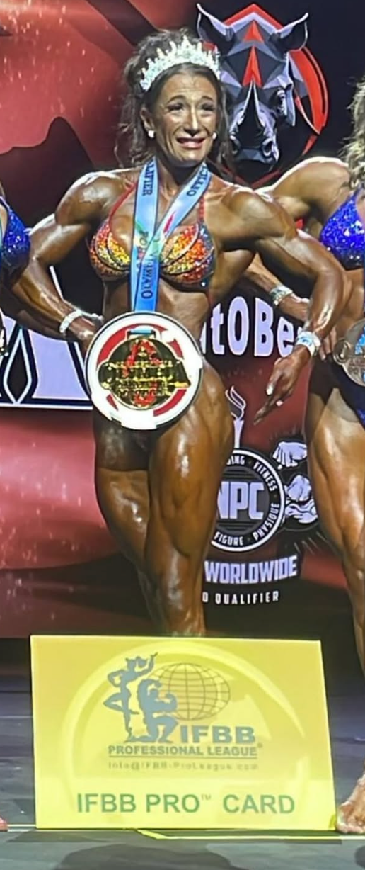 Rita Trotter IFBB Pro Amateur Olympia win