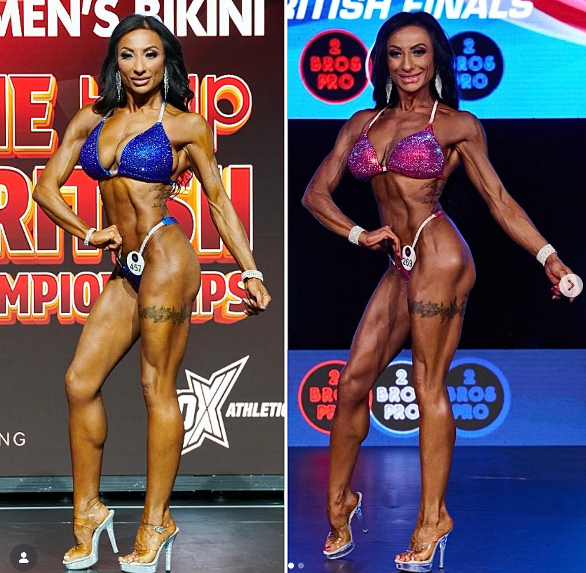 Sibel Osman Masters bikini athlete