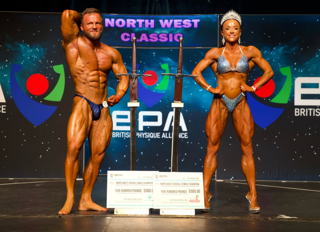 BPA North West winners Lucy Watkins and Ross McCarthy