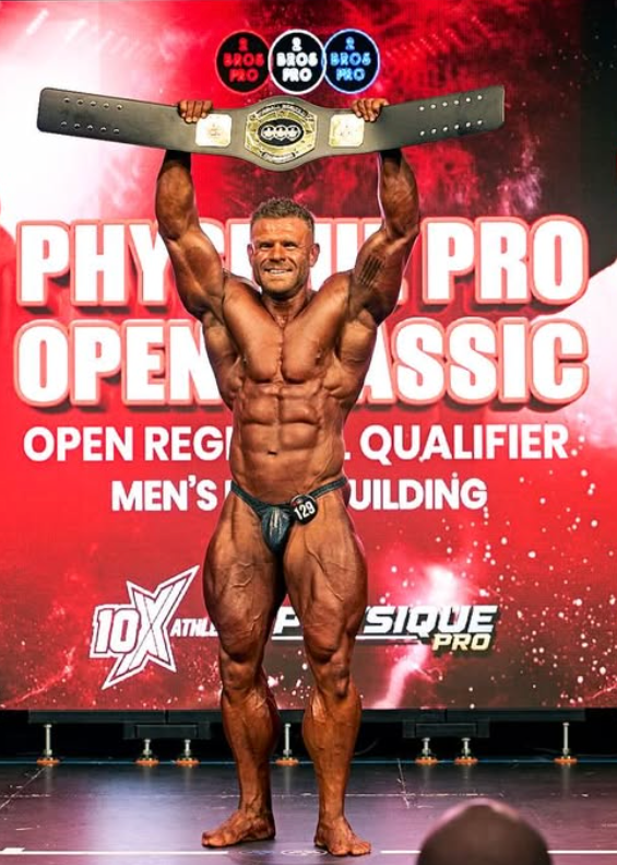 2Bros Open Heavyweight and overall winner Matthew Howard