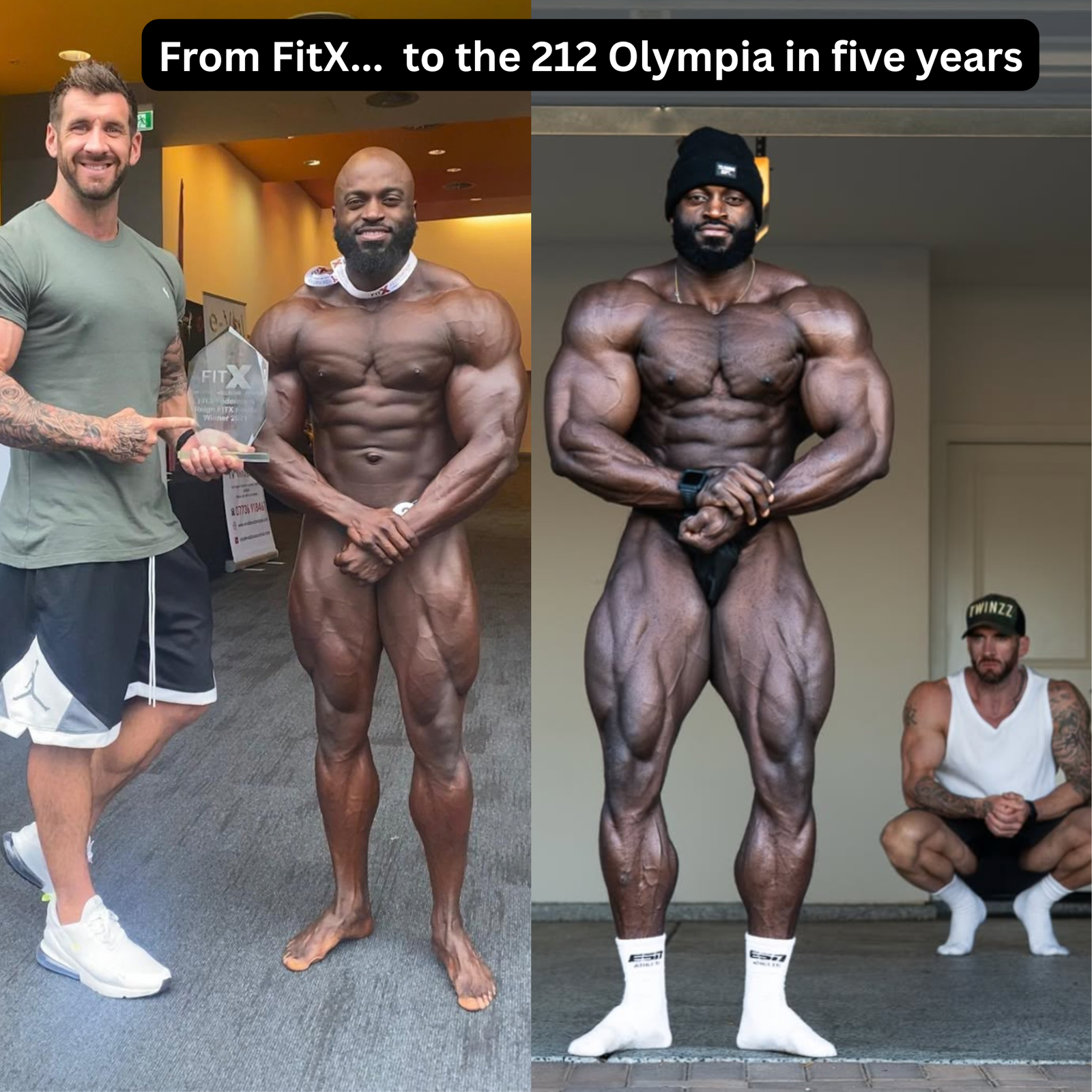 Yinka FitX to 212 Olympia in five years