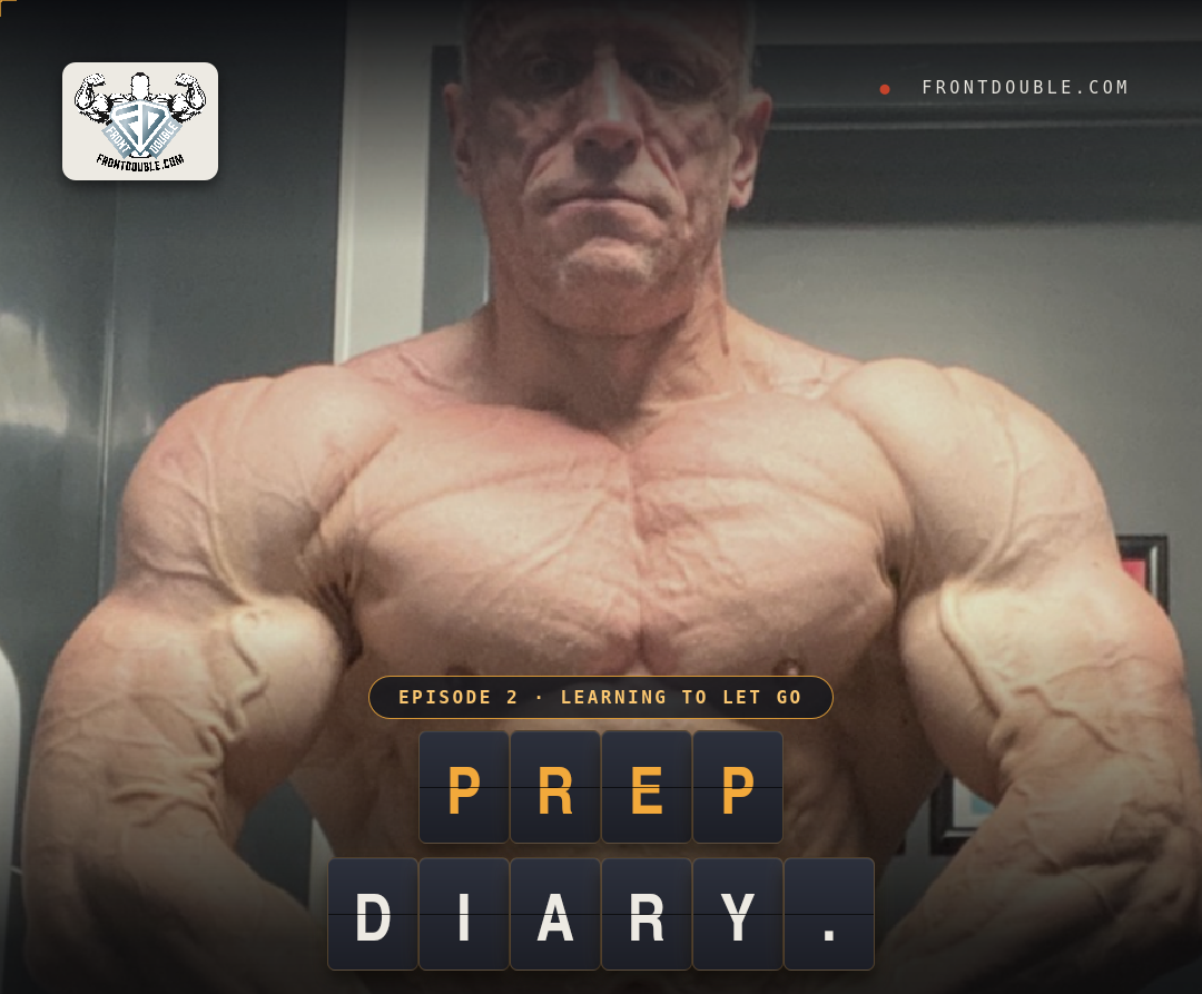 Gary Chappell prep diary of a masters bodybuilder