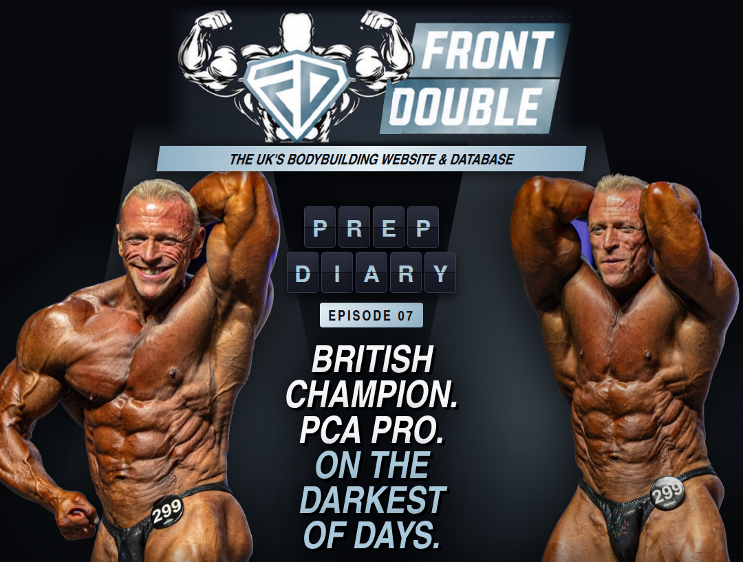 Prep Diary of a Masters bodybuilder episode 7