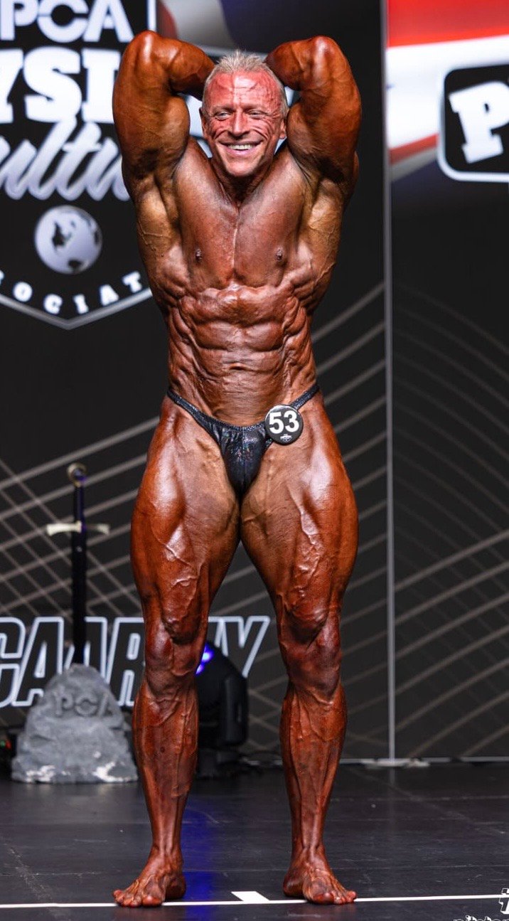 Masters Over 50 bodybuilder Gary Chappell