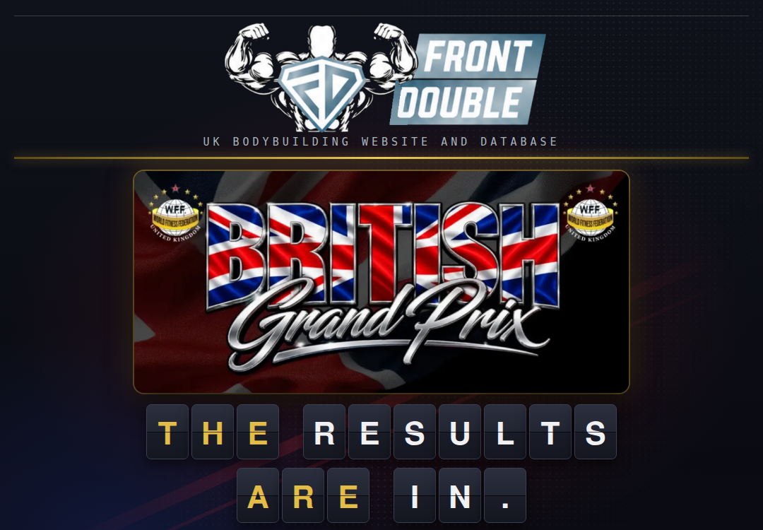 WFF British Grand Prix results