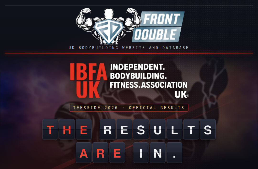IBFA Teesside results