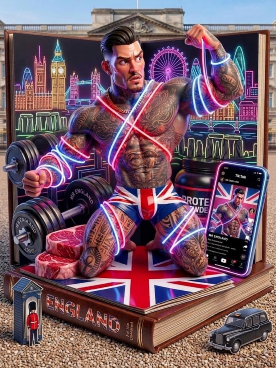 Fit Model Andrew England Official Muscle Body Art