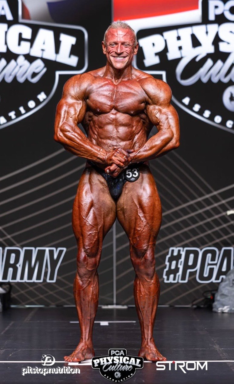 PCA Masters Over 50 winner Gary Chappell