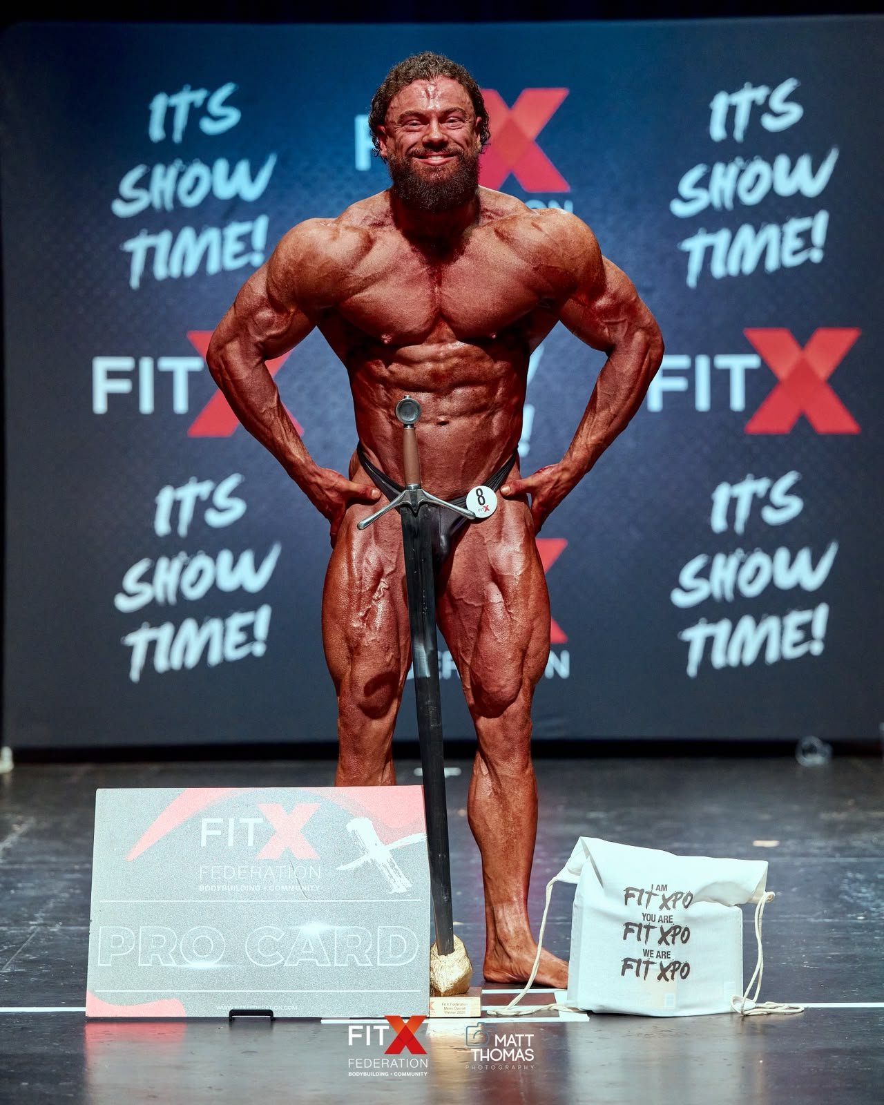 FitX Leeds 2026 overall male winner Karl Grayston