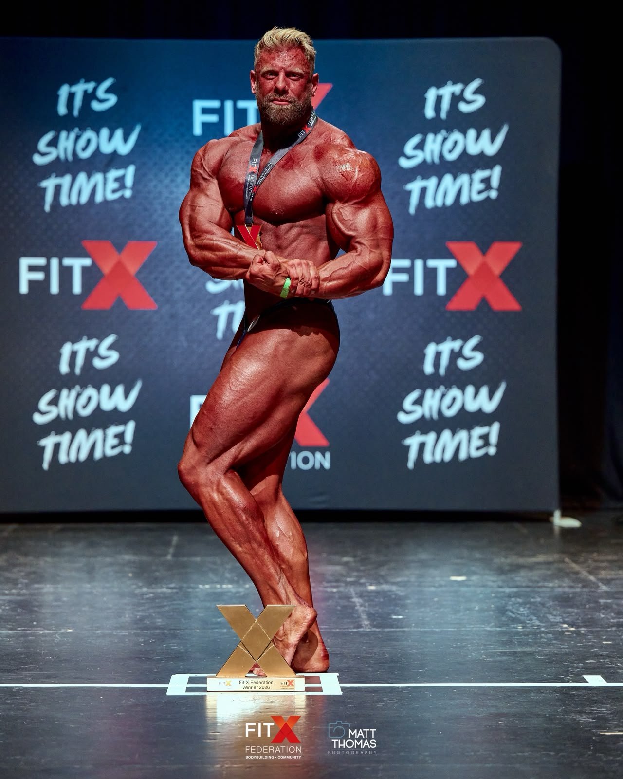 FitX Leeds 2026 Class 1 winner Grant Carney