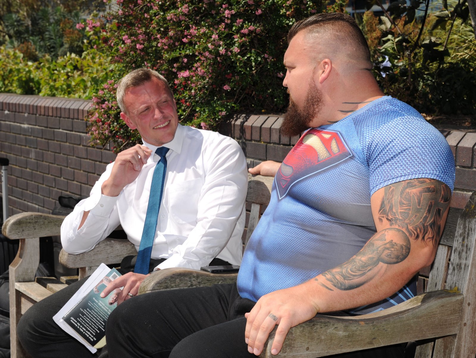 Eddie Hall and Gary Chappell FrontDouble