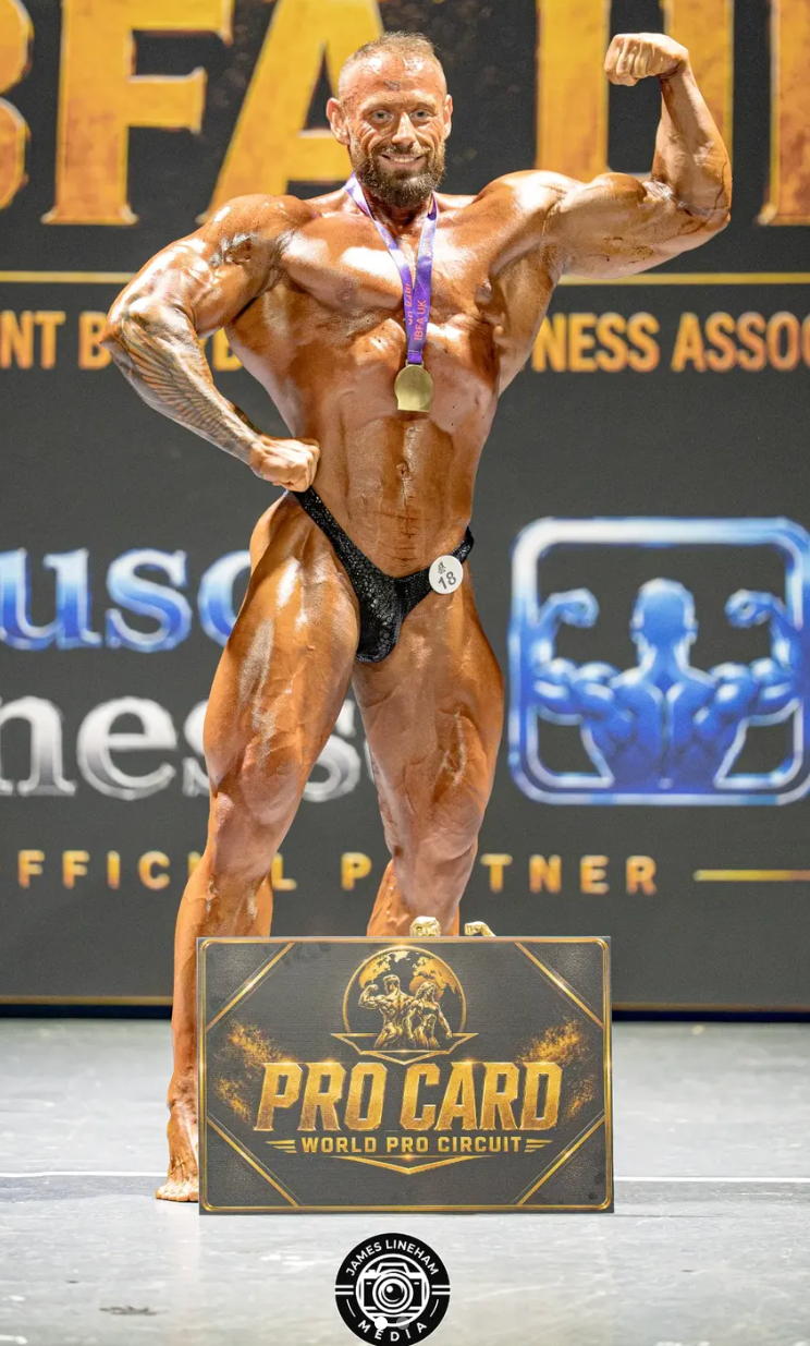 IBFA Teesside Classic Short and Overall winner Lukas Tarbaj