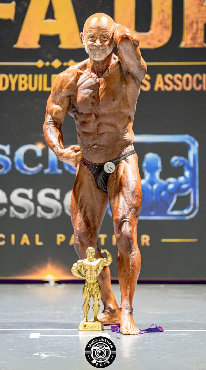 IBFA Teesside Over 50 and Over 60 winner Paul Norton