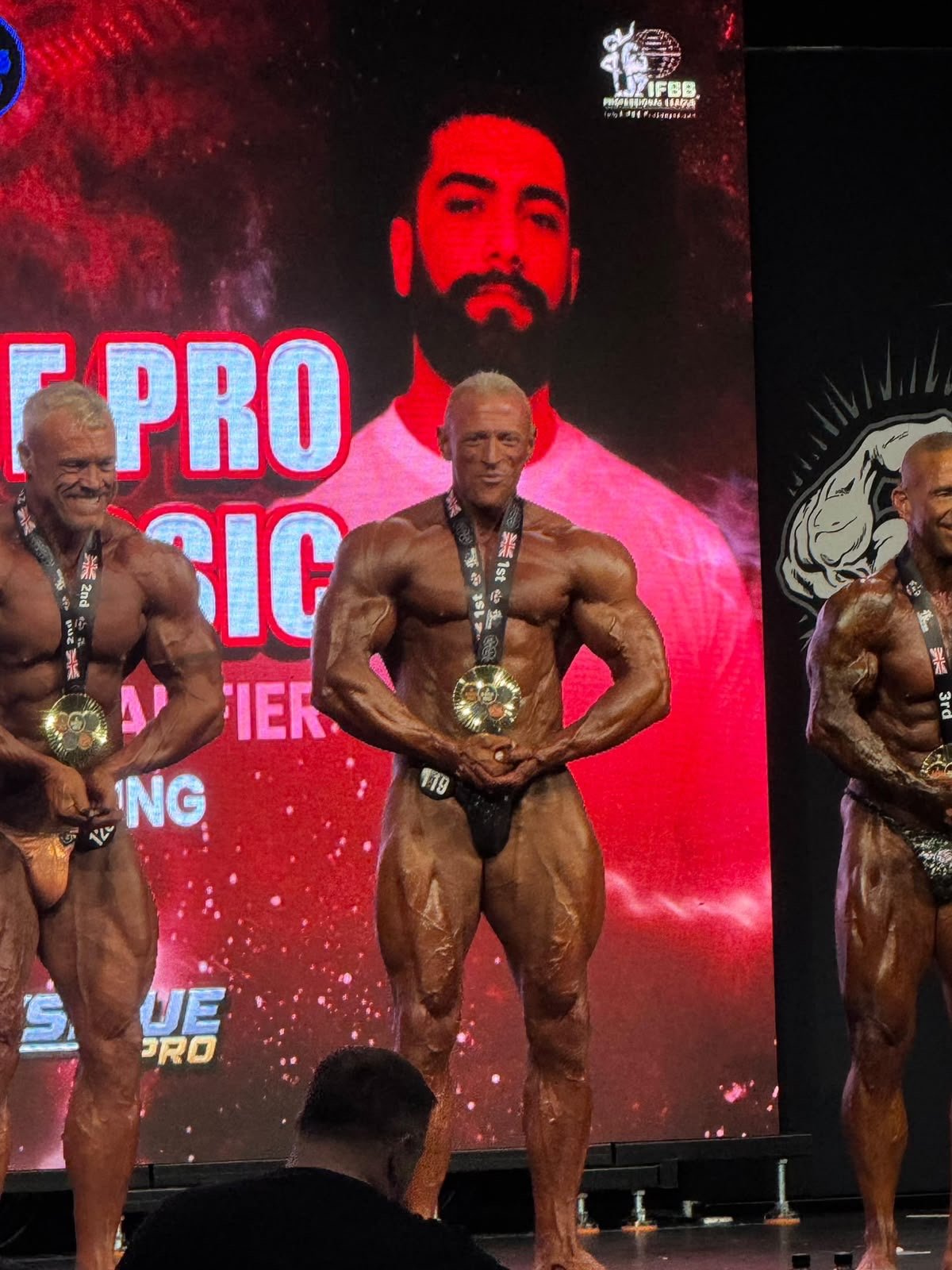 Gary Chappell 2Bros Physique Pro Open Masters Over 50 winner