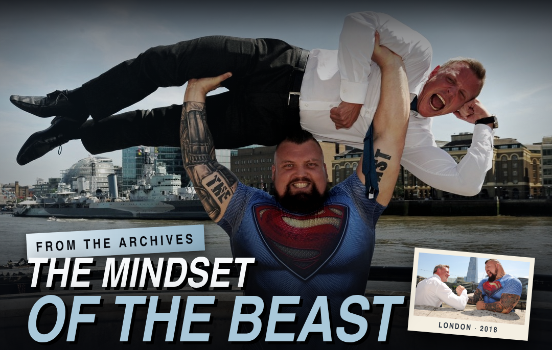 Eddie Hall interview depression
